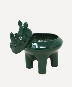 Freaklab - Ceramic Rhinoceros Bowl image number 0