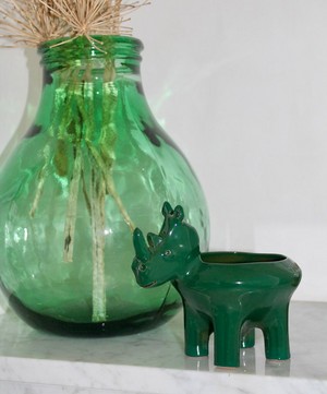 Freaklab - Ceramic Rhinoceros Bowl image number 1