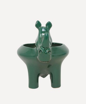 Freaklab - Ceramic Rhinoceros Bowl image number 2
