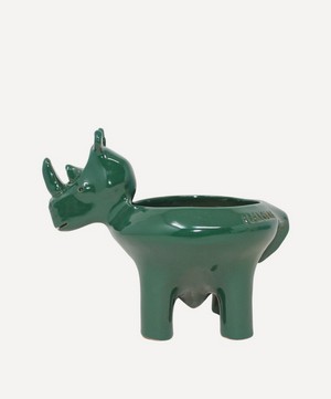 Freaklab - Ceramic Rhinoceros Bowl image number 4