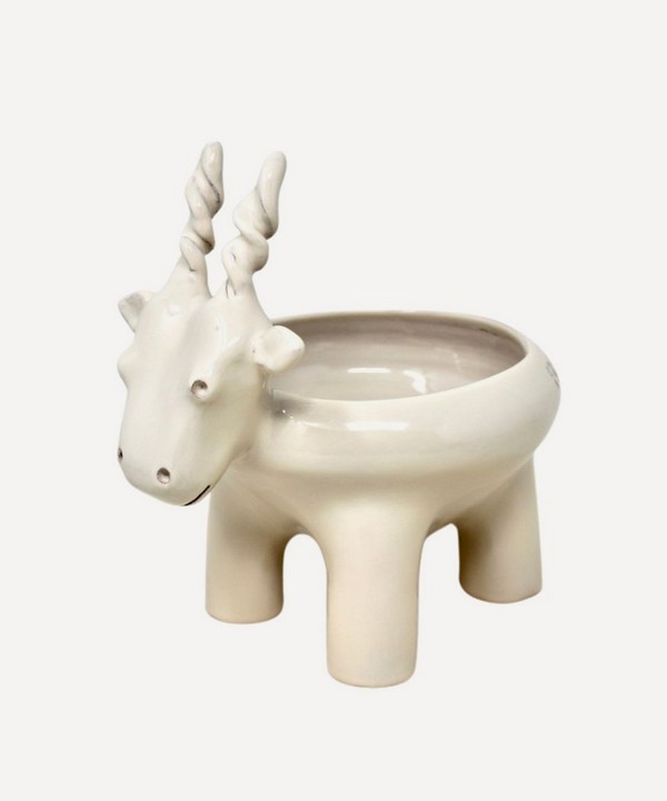 Freaklab - Ceramic Goat Bowl image number null