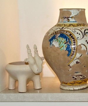 Freaklab - Ceramic Goat Bowl image number 1