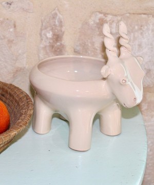 Freaklab - Ceramic Goat Bowl image number 3