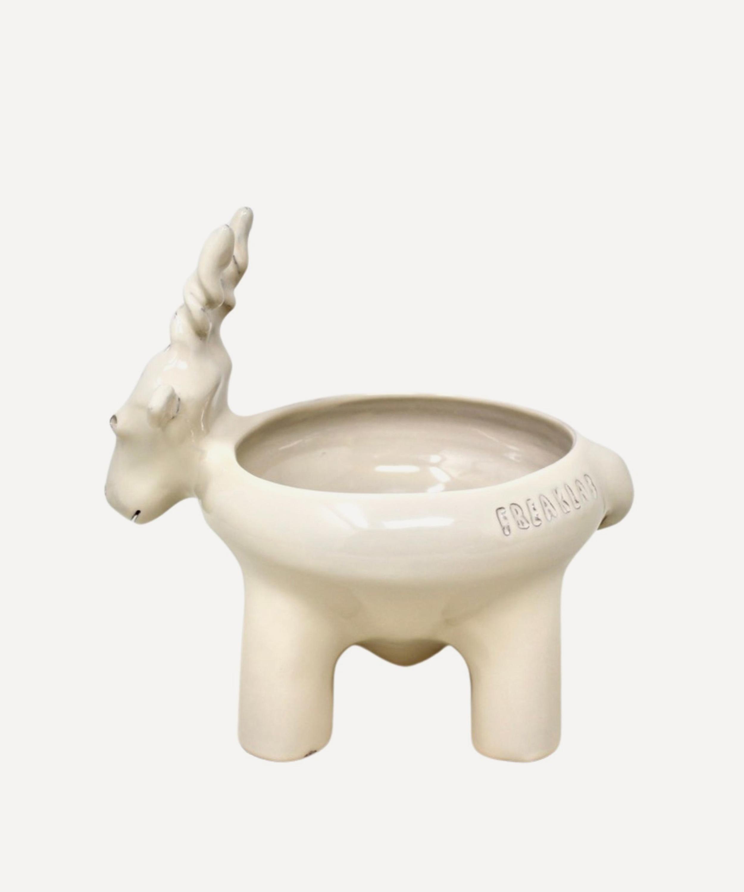 Freaklab - Ceramic Goat Bowl image number 4