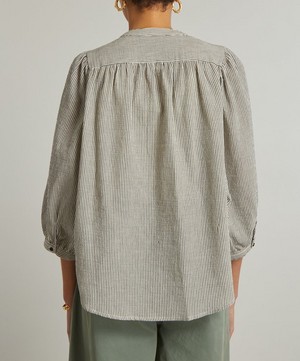 Sessùn - A View Striped Blouse image number 3