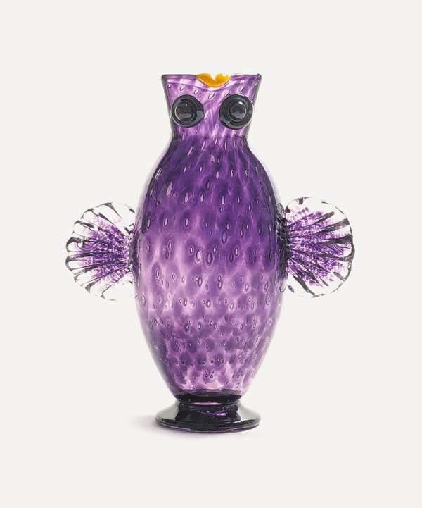 Stewart Hearn - Glass Owl Jug image number null