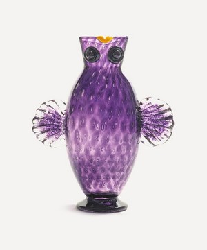 Stewart Hearn - Glass Owl Jug image number 0