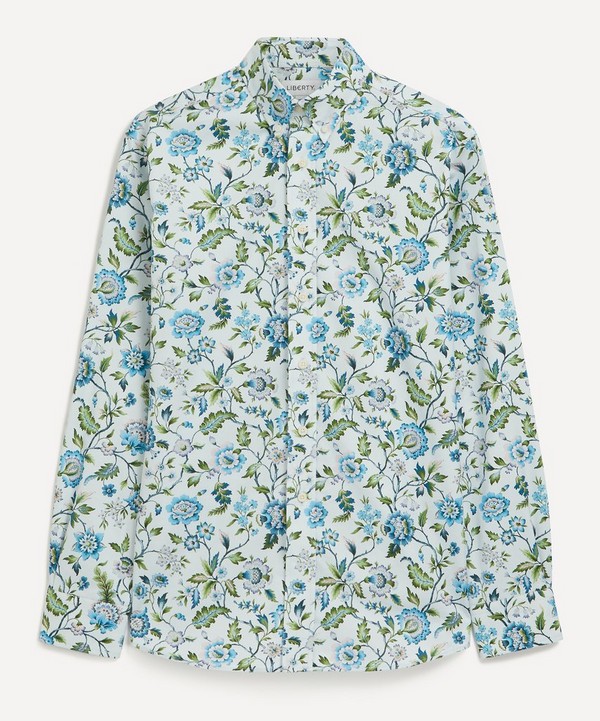 Liberty - Alex Cotton Twill Shirt in Eva Belle image number null