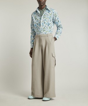 Liberty - Alex Cotton Twill Shirt in Eva Belle image number 1
