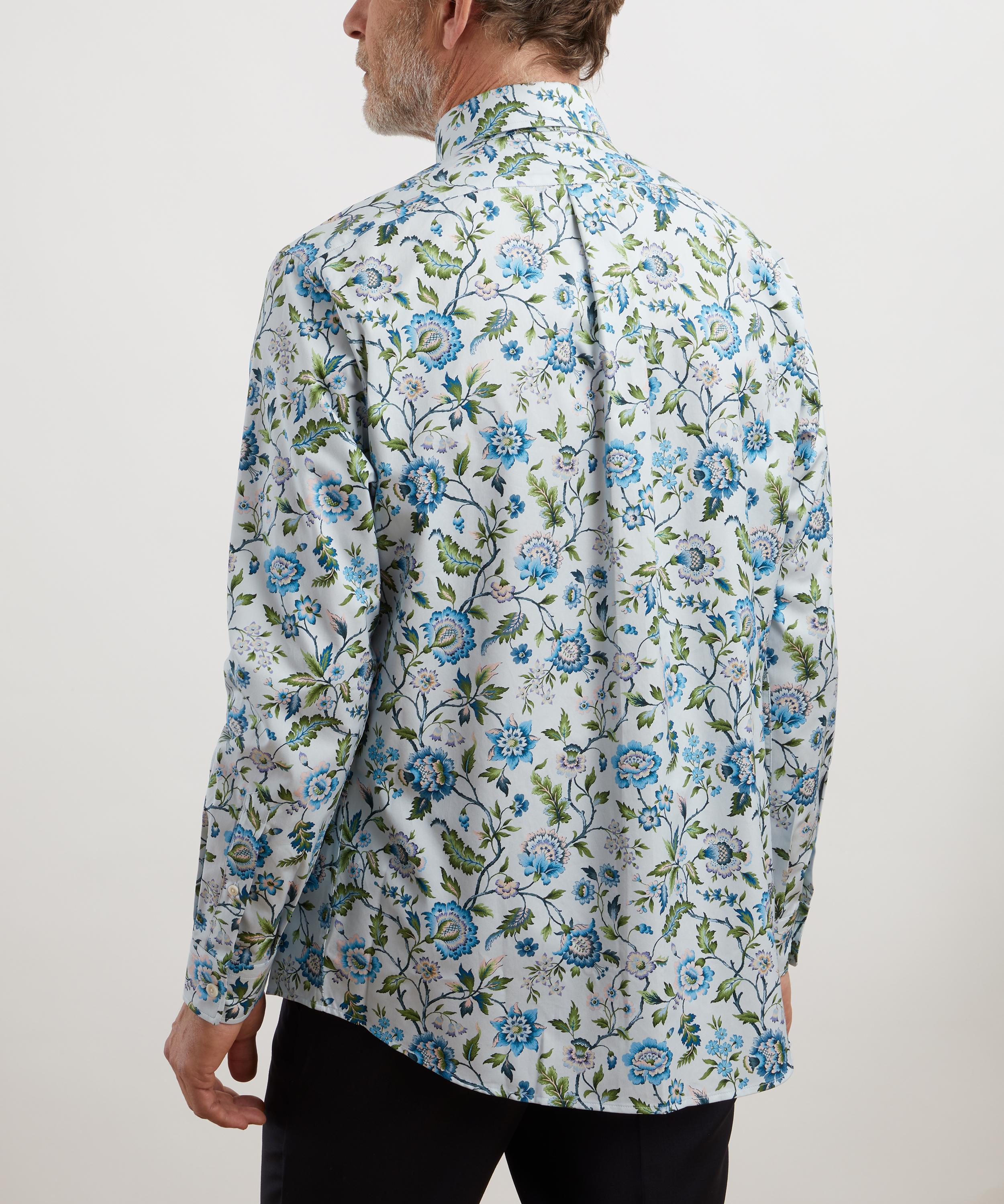 Liberty - Alex Cotton Twill Shirt in Eva Belle image number 3