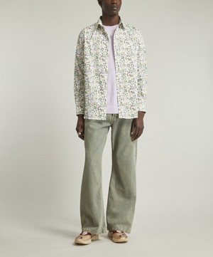 Liberty - Alex Cotton Stowe Twill Shirt in Nordic Honey  image number 1
