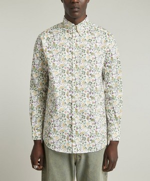 Liberty - Alex Cotton Stowe Twill Shirt in Nordic Honey  image number 2