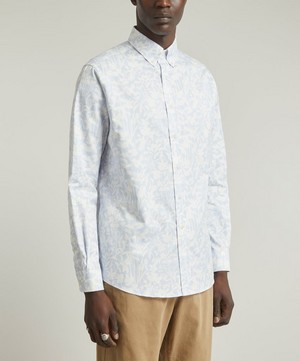 Liberty - Alex Stowe Cotton Twill Shirt in Ophelia’s Silhouette  image number 2