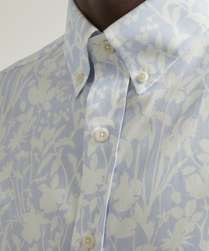 Liberty - Alex Stowe Cotton Twill Shirt in Ophelia’s Silhouette  image number 4