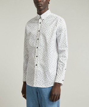 Liberty - Alex Stowe Cotton Twill Shirt in Pedestrians image number 2
