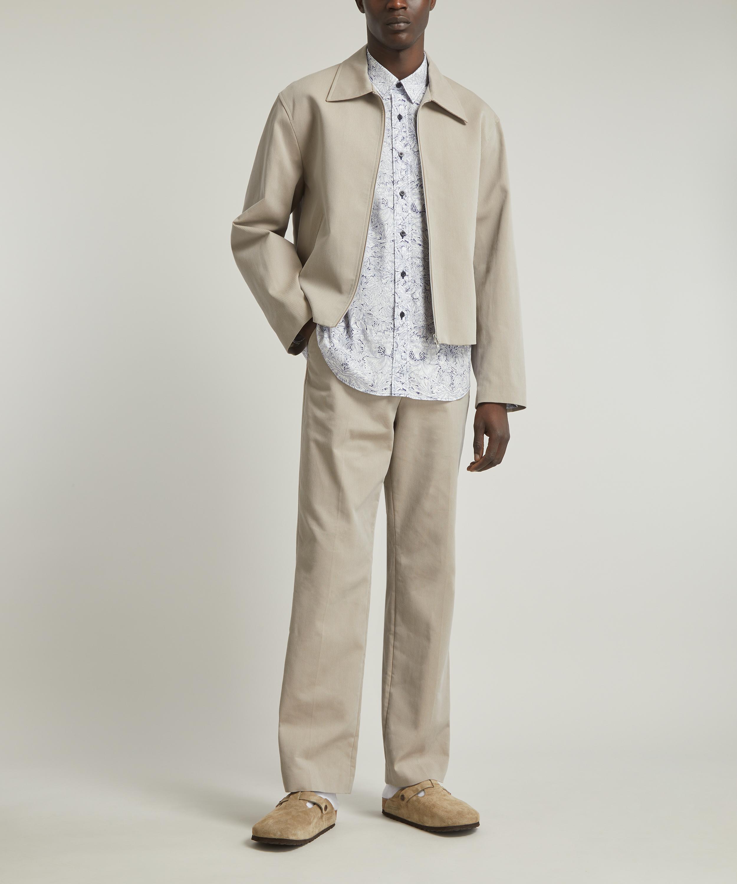Liberty - Classic Fit Tana Lawn™ Shirt in Indigo Morris image number 5