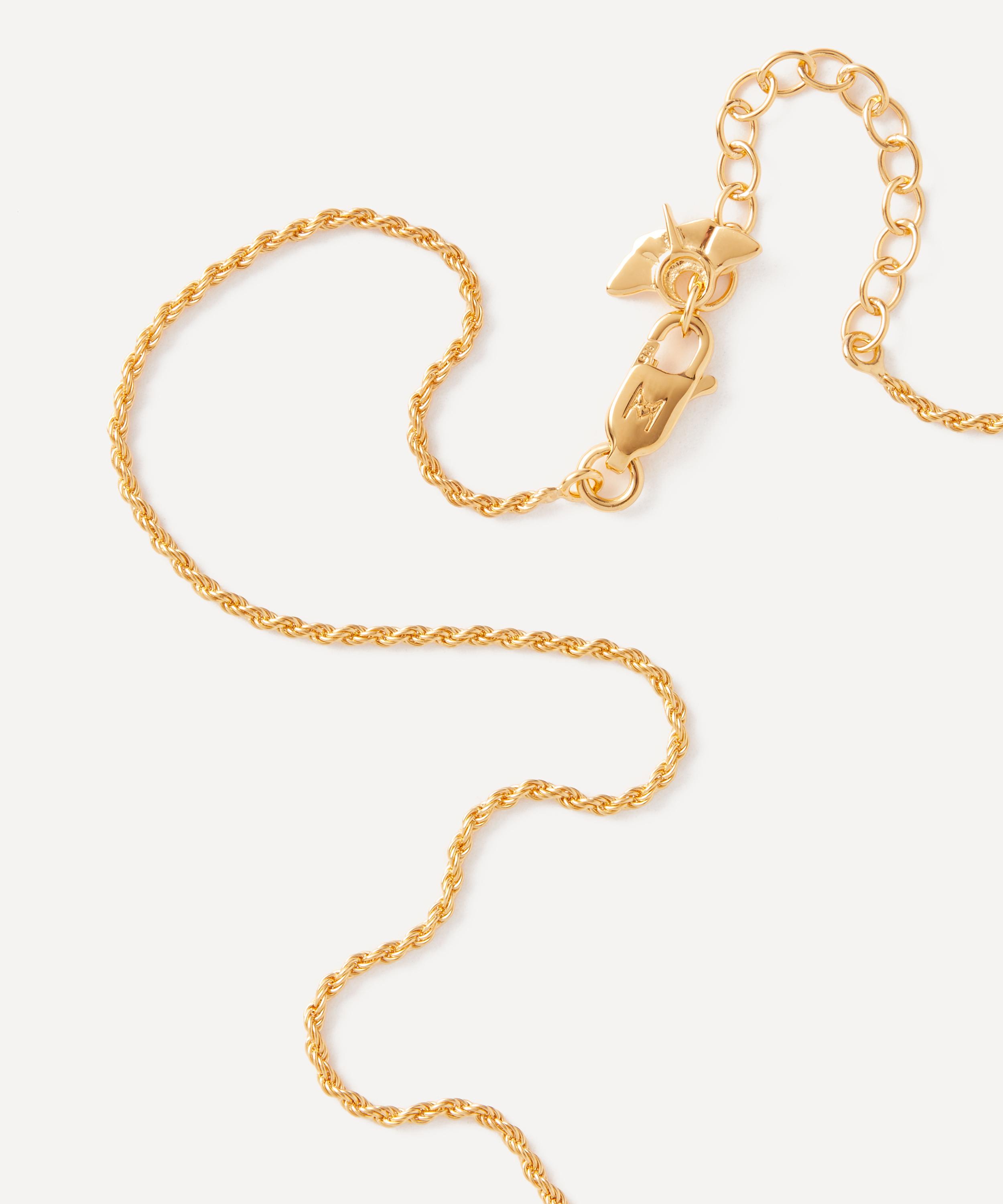 Missoma - X Harris Reed 18ct Gold-Plated In Good Hands Pendant Necklace image number 2