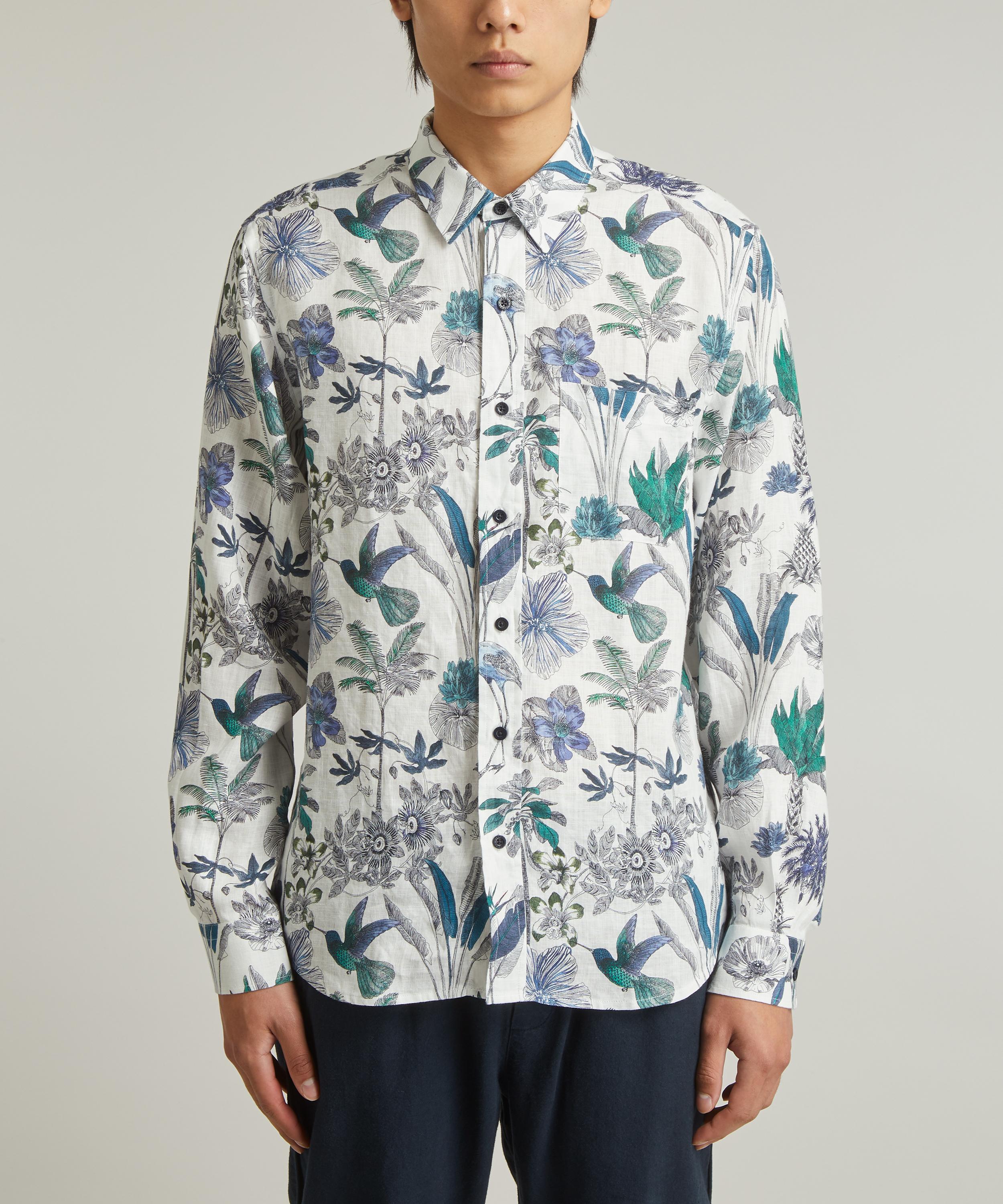 Liberty - Lasenby Hemp Shirt in Darwin’s Journey image number 2