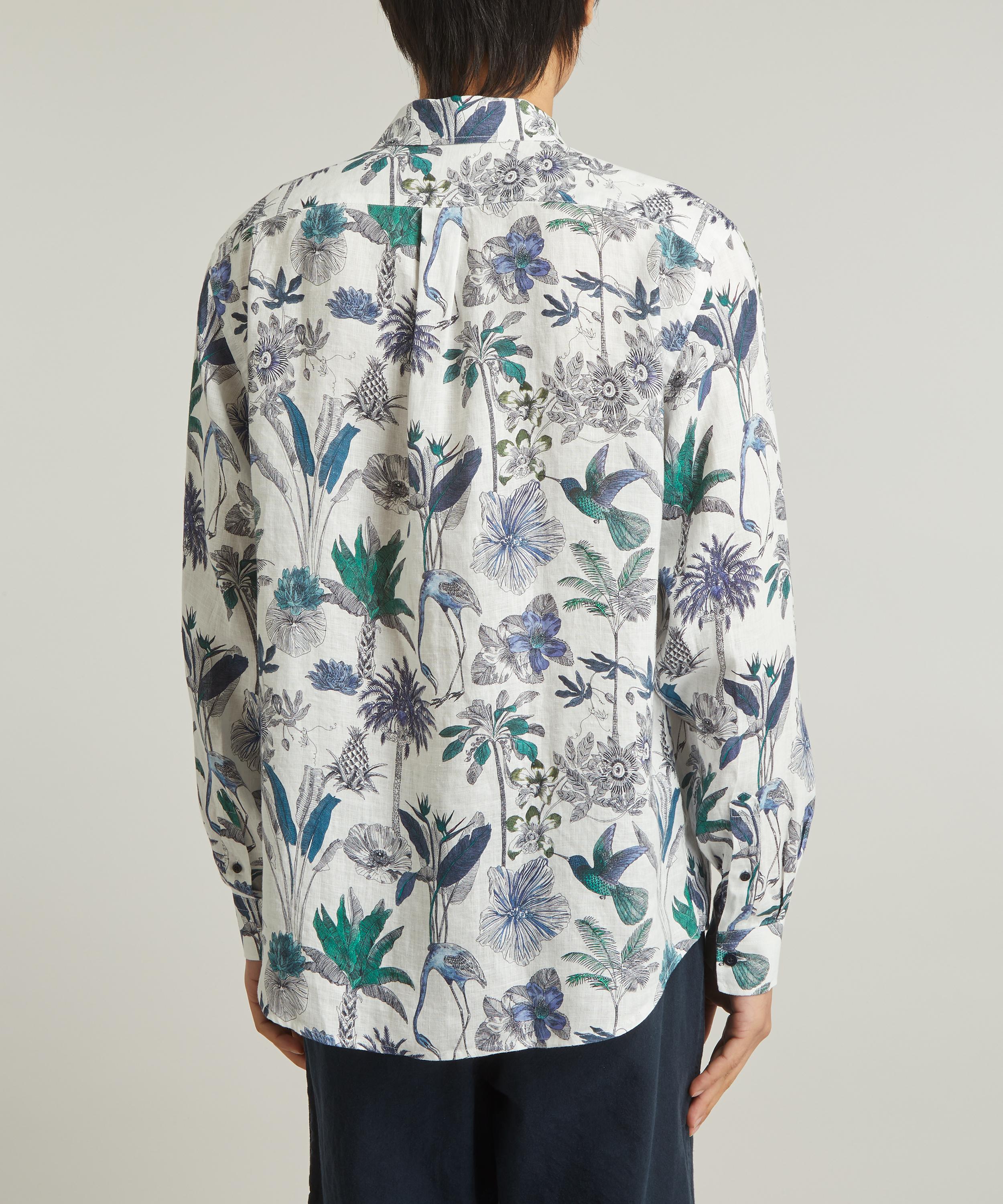 Liberty - Lasenby Hemp Shirt in Darwin’s Journey image number 3