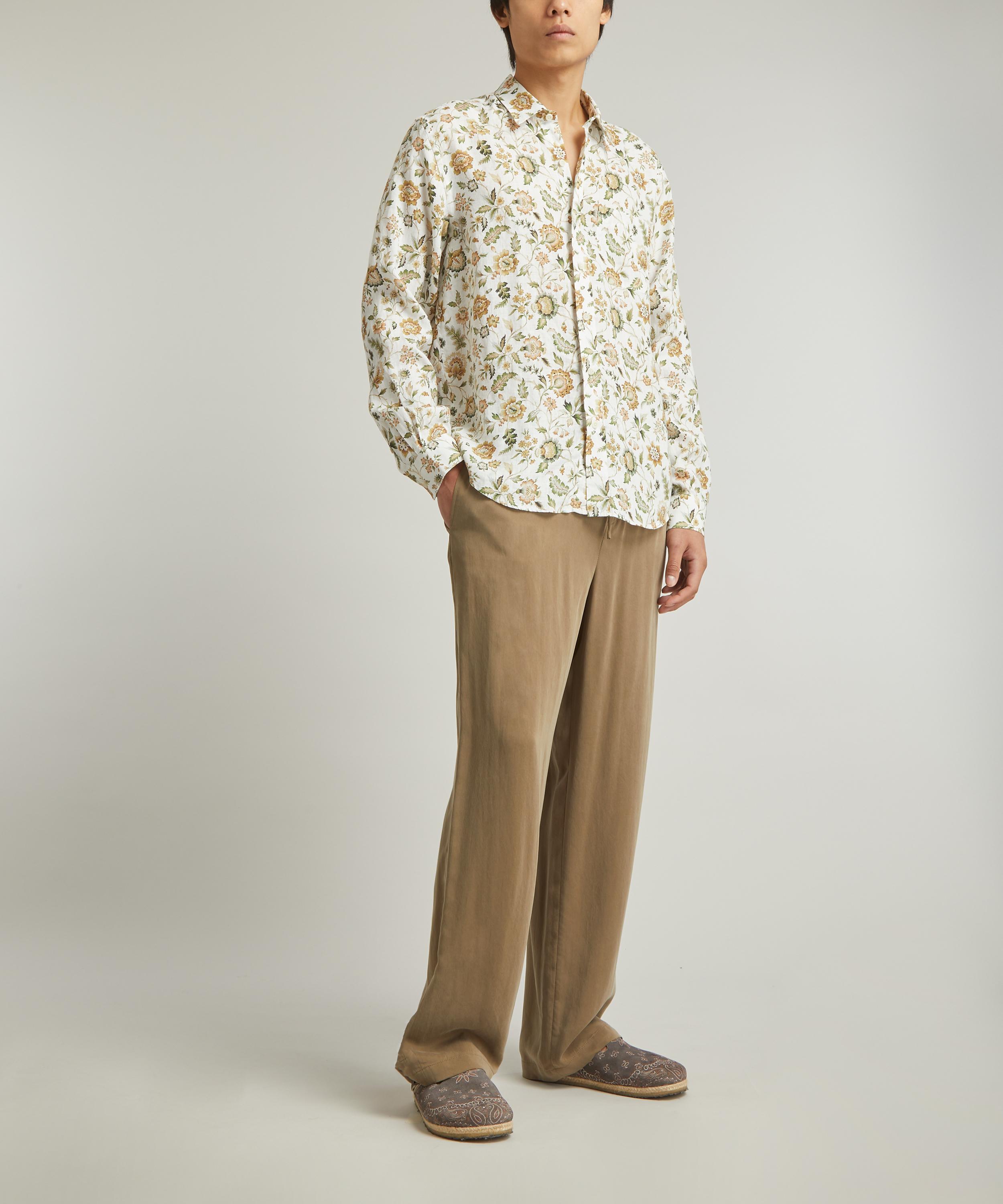 Liberty - Lasenby Hemp Shirt in Eva Belle image number 1