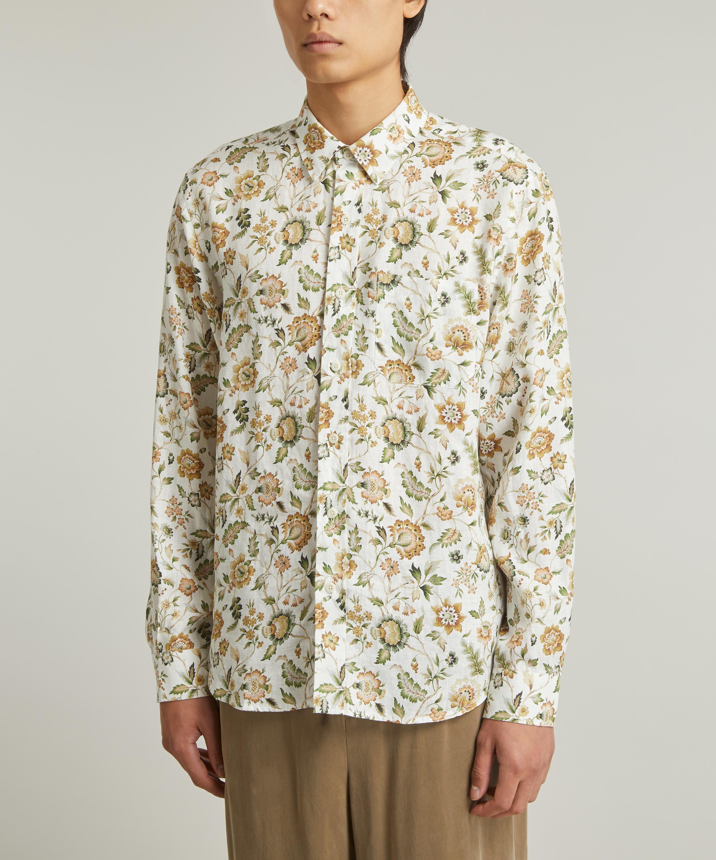 Liberty - Lasenby Hemp Shirt in Eva Belle image number 2