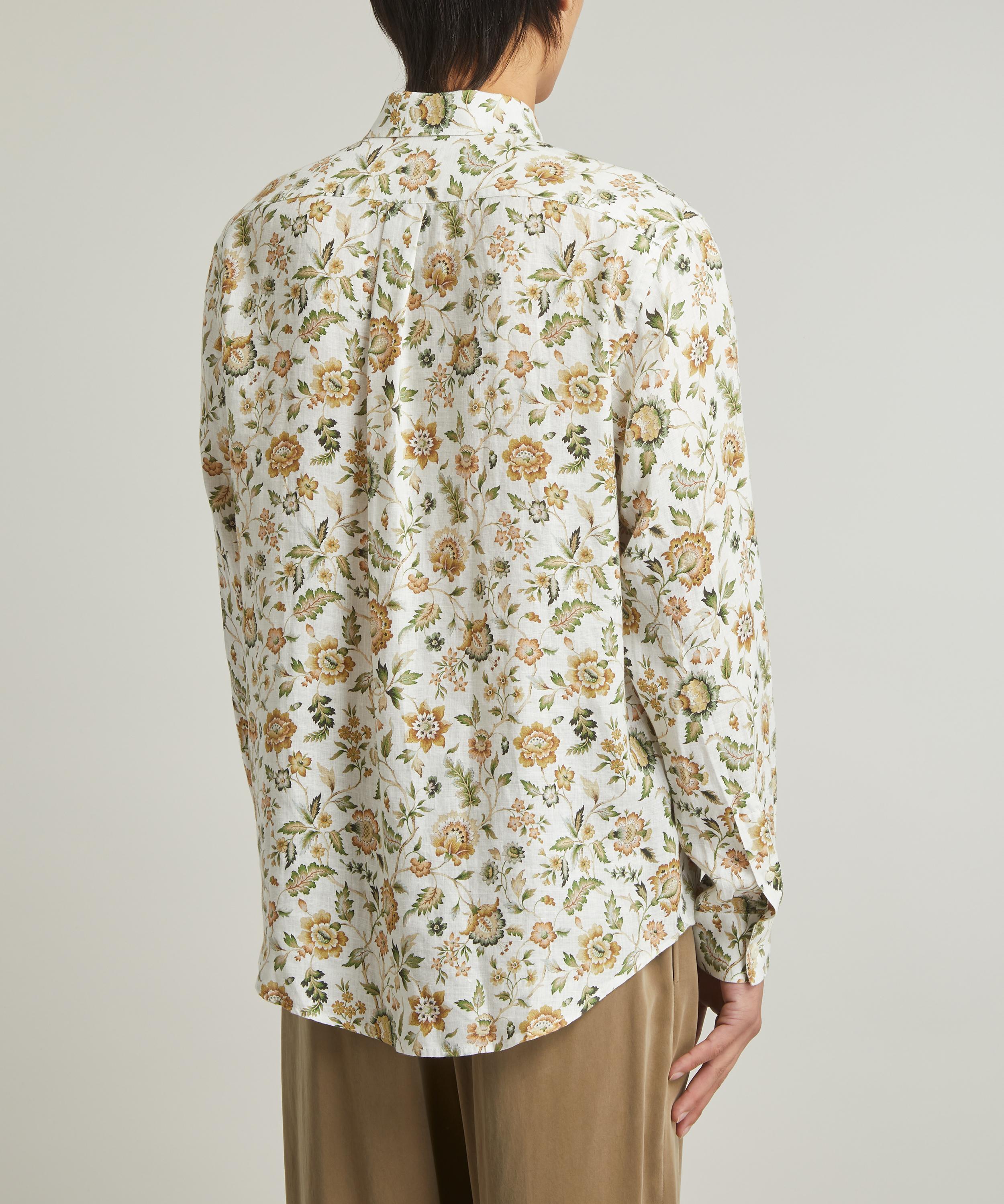 Liberty - Lasenby Hemp Shirt in Eva Belle image number 3