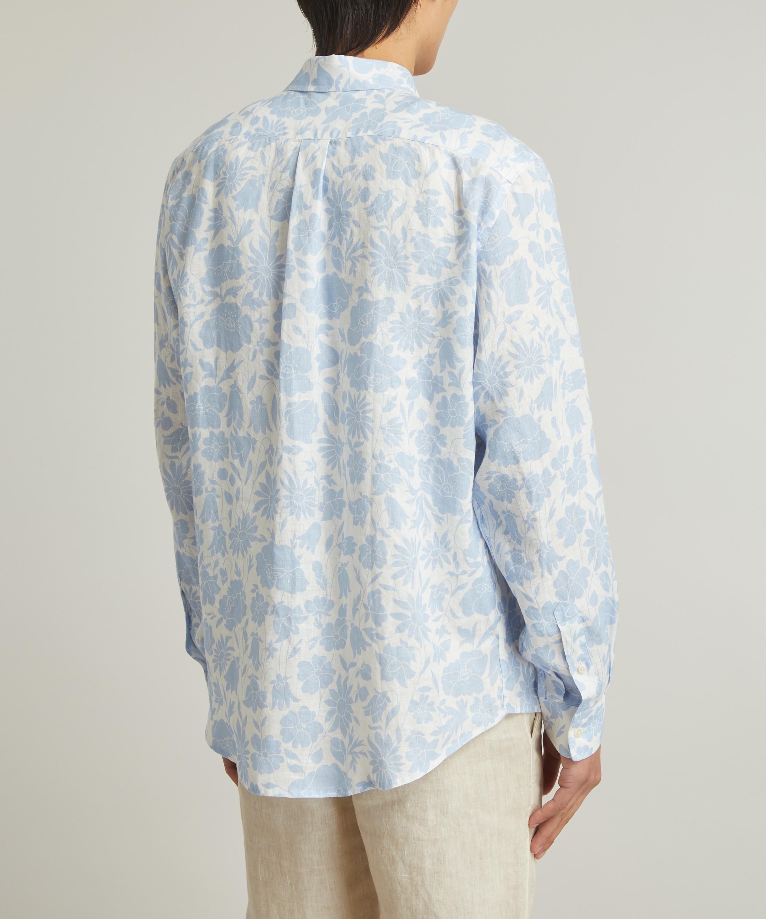 Liberty - Lasenby Hemp Shirt in Poppy Dawn image number 3