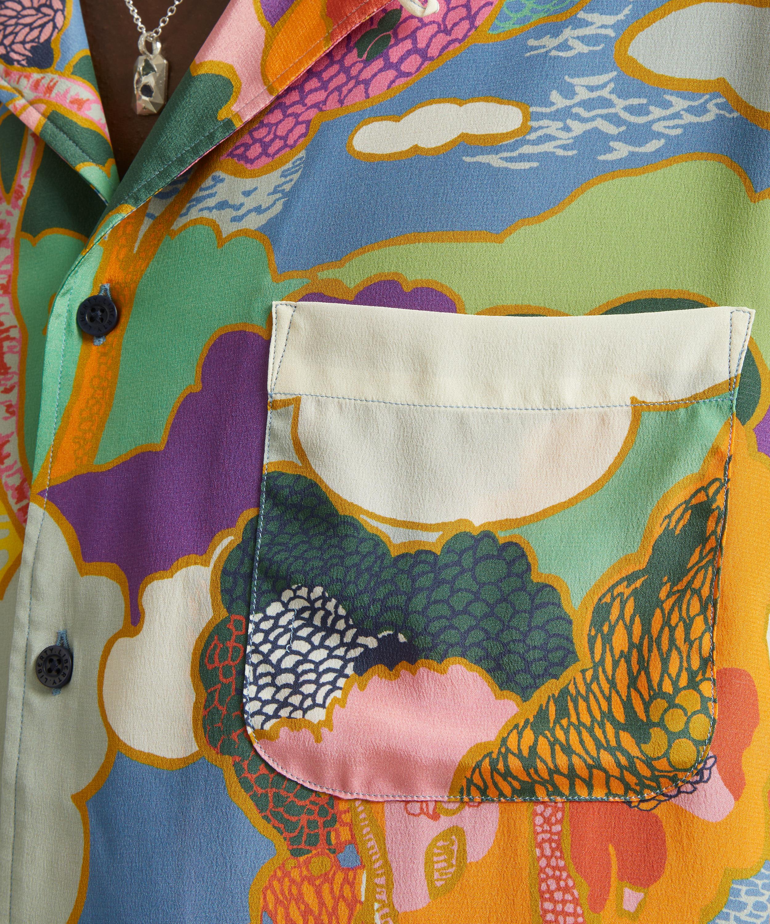 Liberty - Prospect Road Kingly Silk Crepe de Chine Shirt image number 4