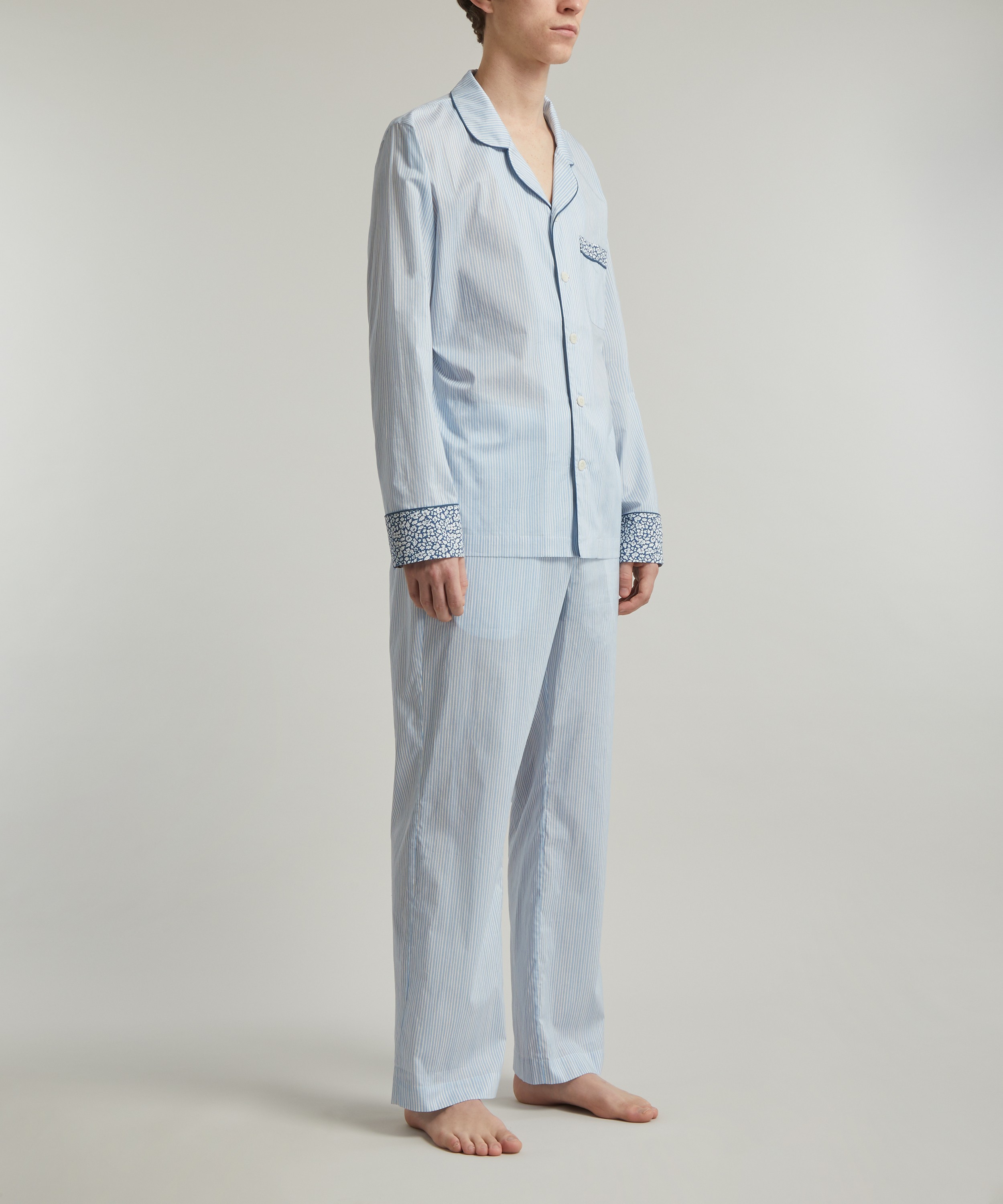 Liberty - Elements Contrast Tana Lawn™ Cotton Pyjama Set image number 2