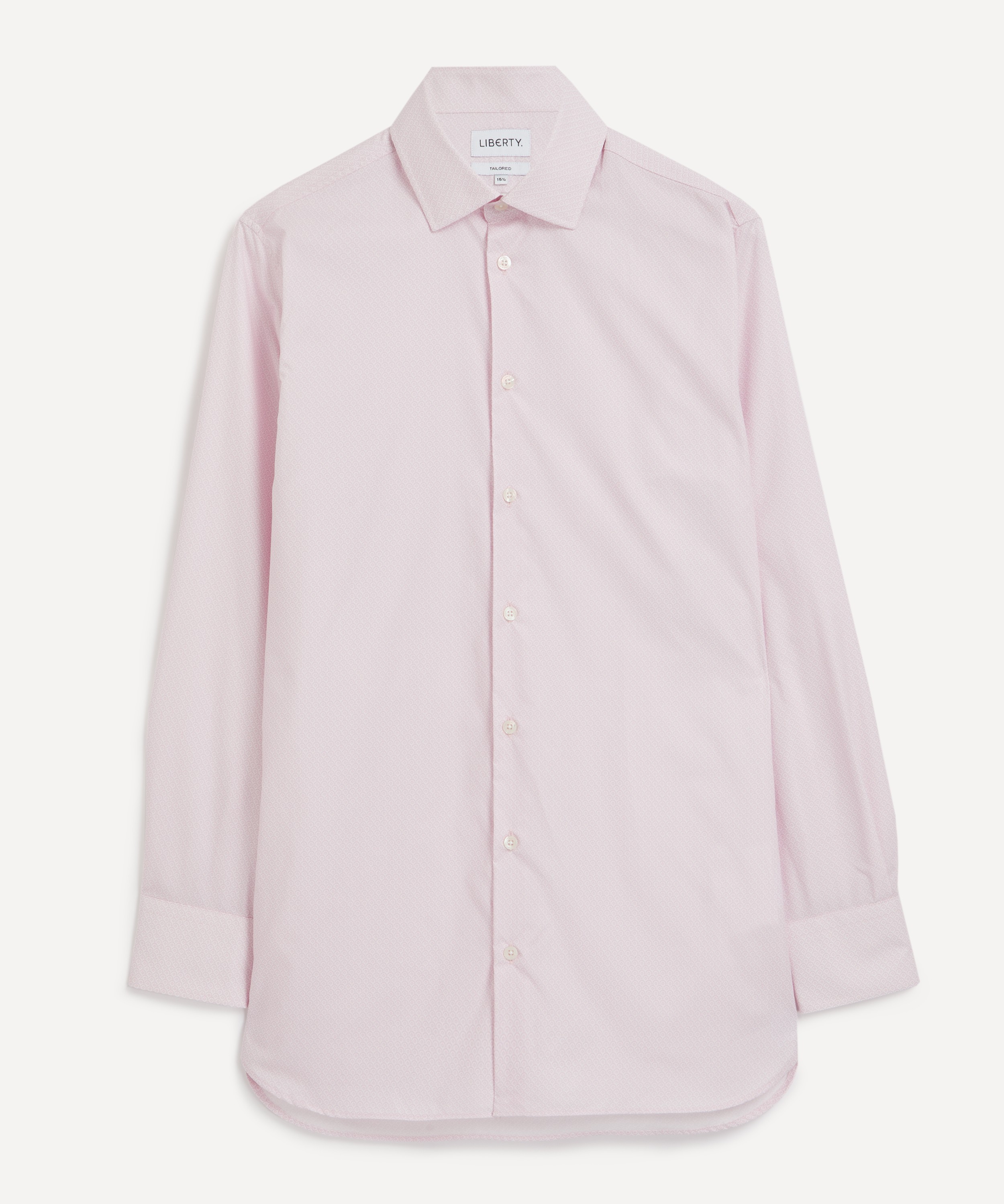 Liberty - New British Regular Fit Formal Cotton Poplin Shirt in Solstice