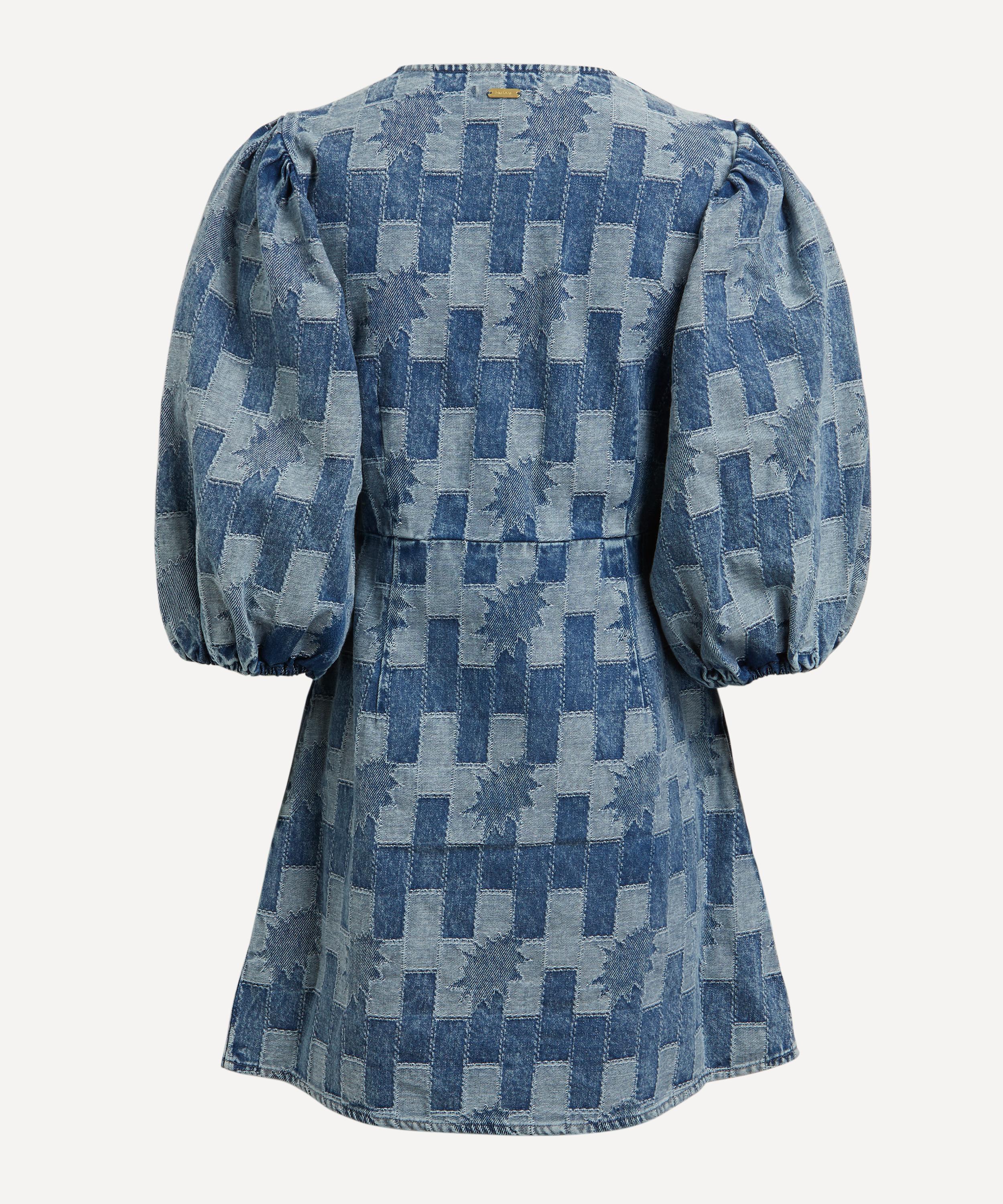 Barbour - Bowhill Patchwork Denim Mini-Dress image number 2