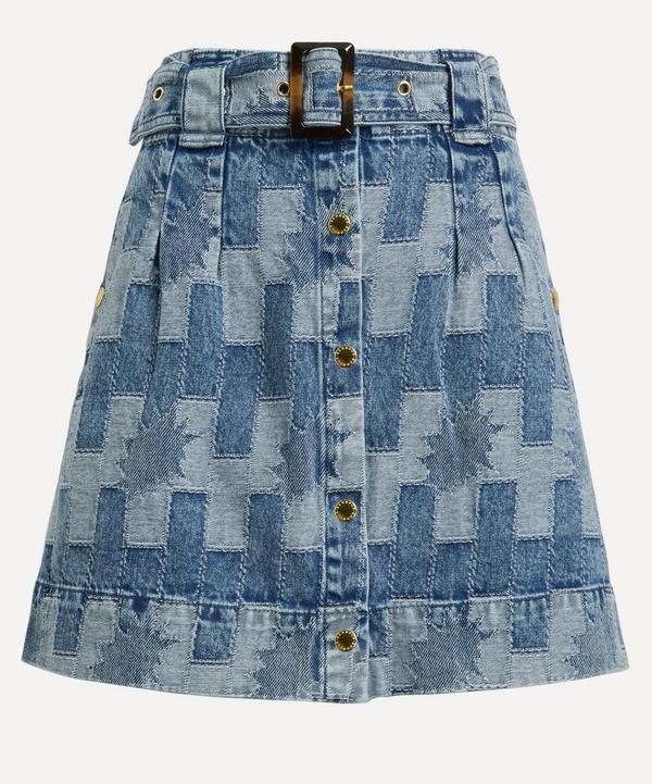 Barbour - Bowhill Patchwork Denim Mini-Skirt