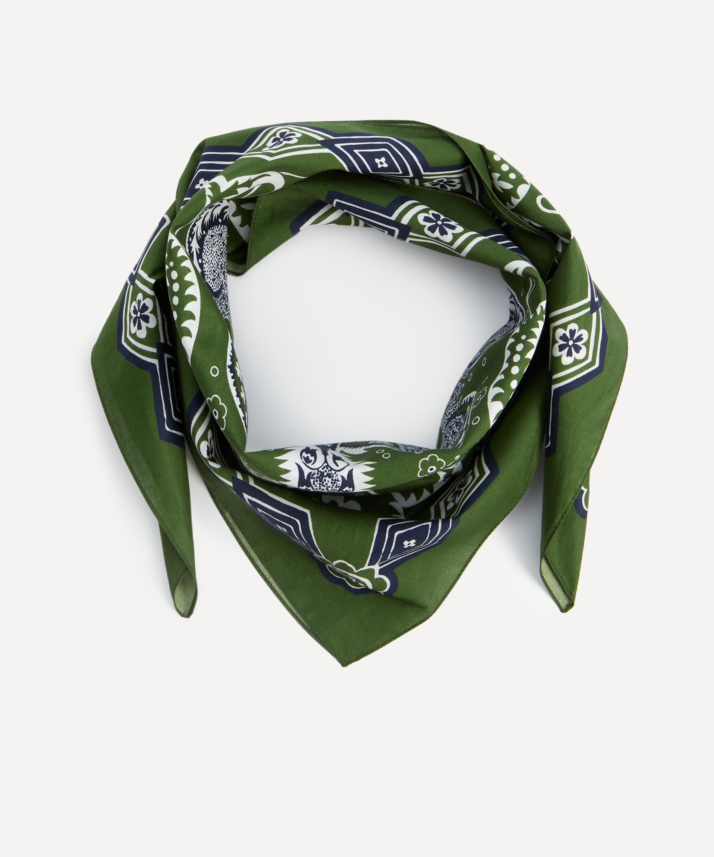 Liberty - Paisley Cotton Bandana image number 1