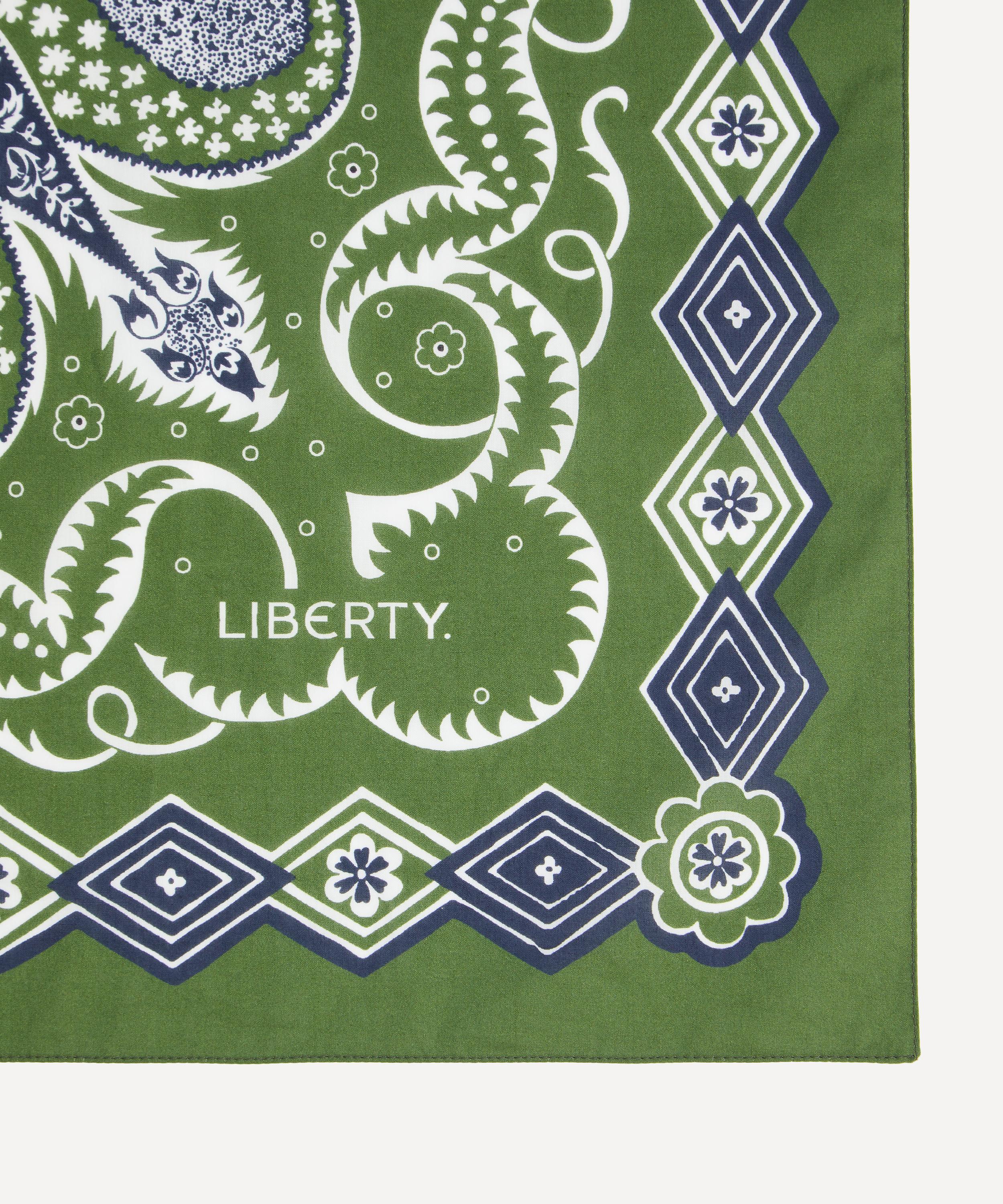 Liberty - Paisley Cotton Bandana image number 2