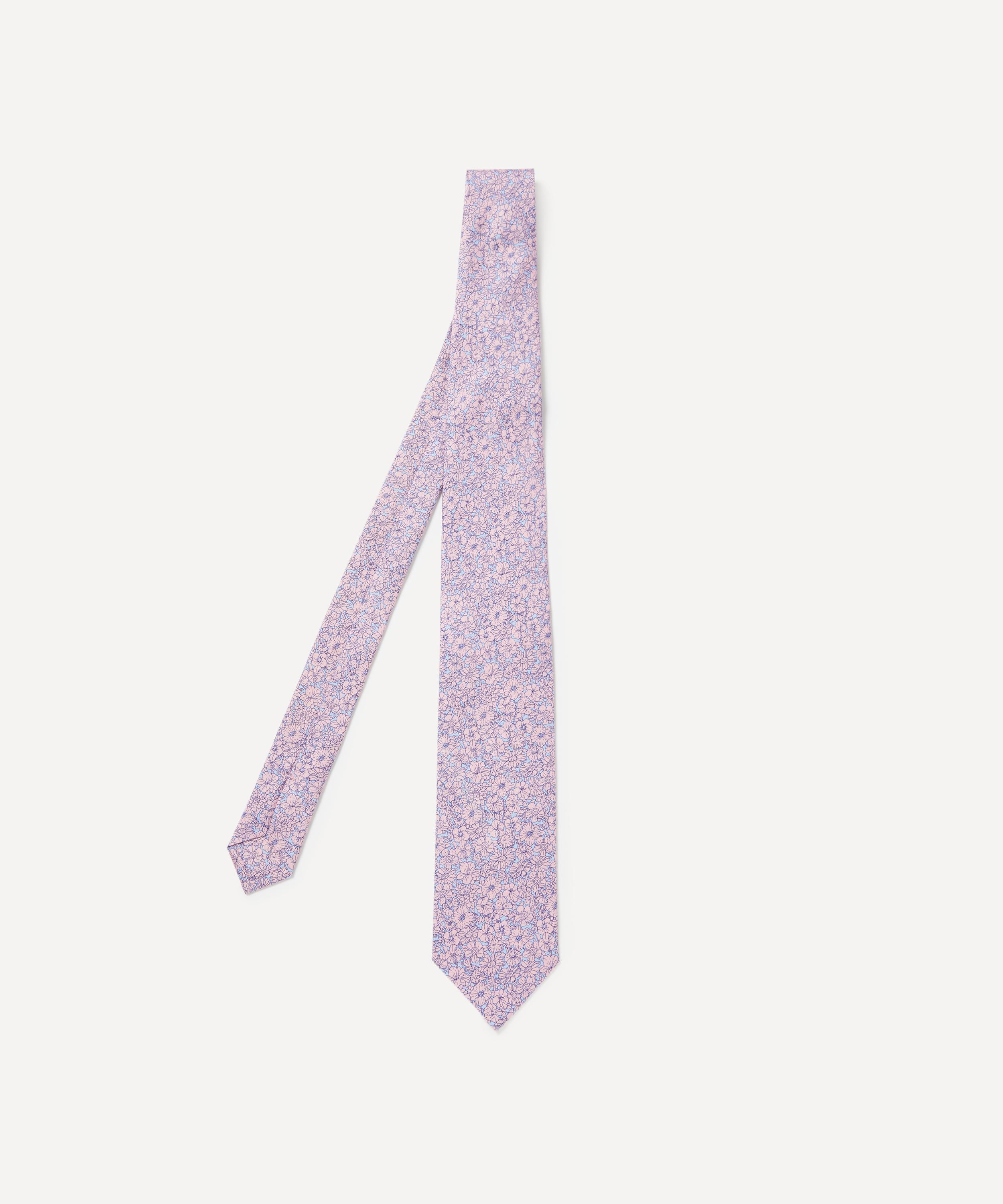 Liberty - Luna Flowers Silk Tie image number 0