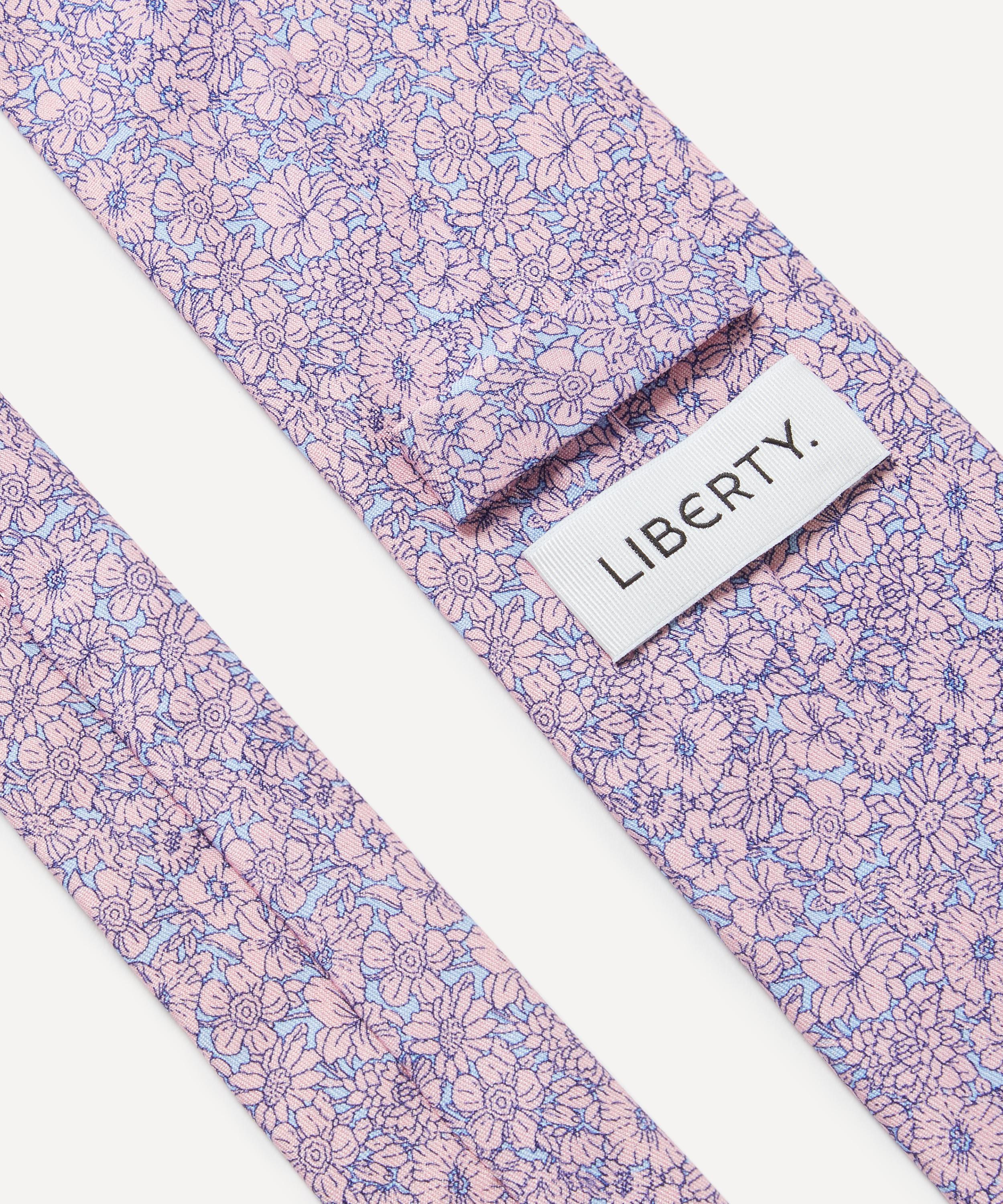 Liberty - Luna Flowers Silk Tie image number 2