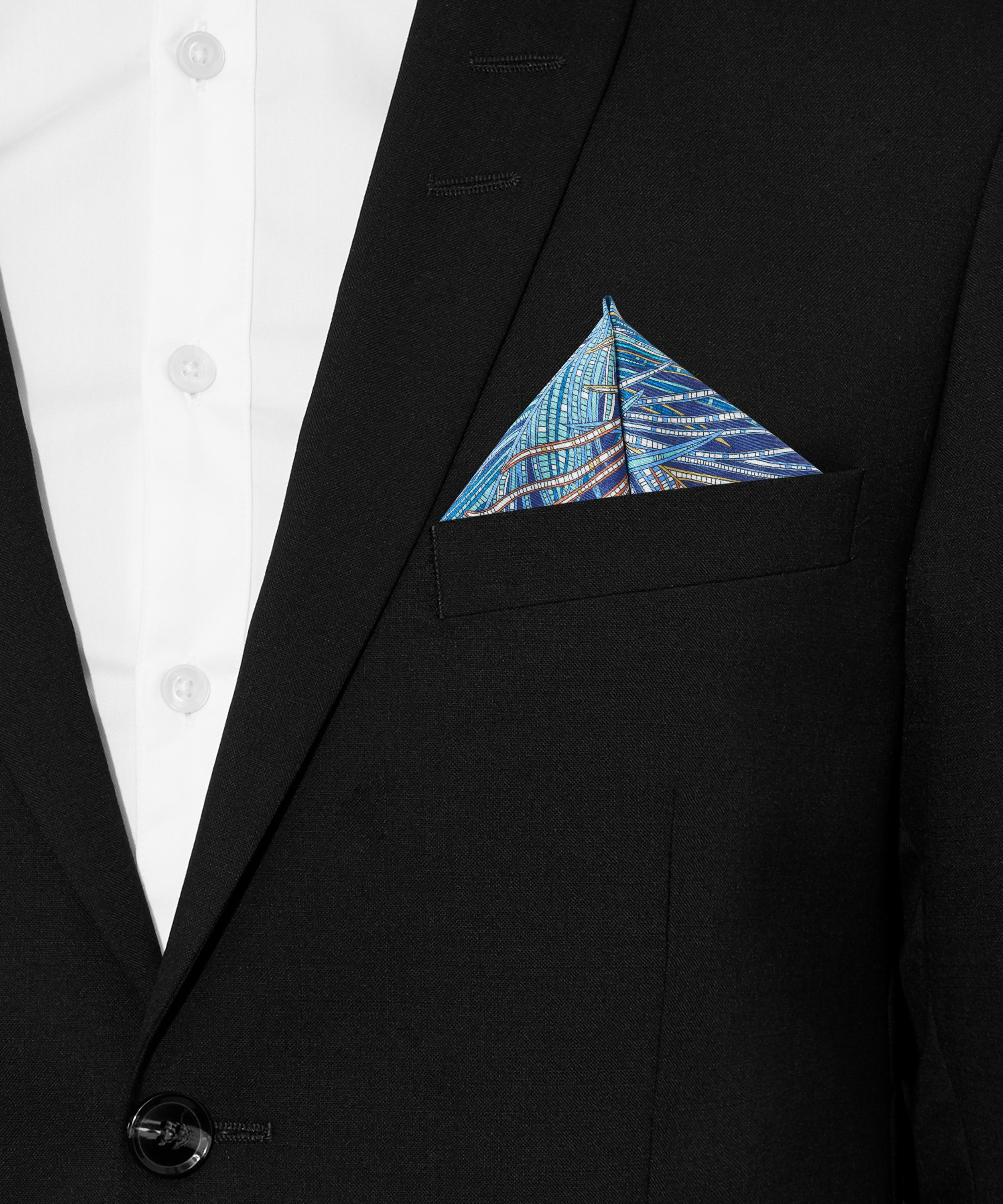 Liberty - Hera Silk Twill Pocket Square image number 1