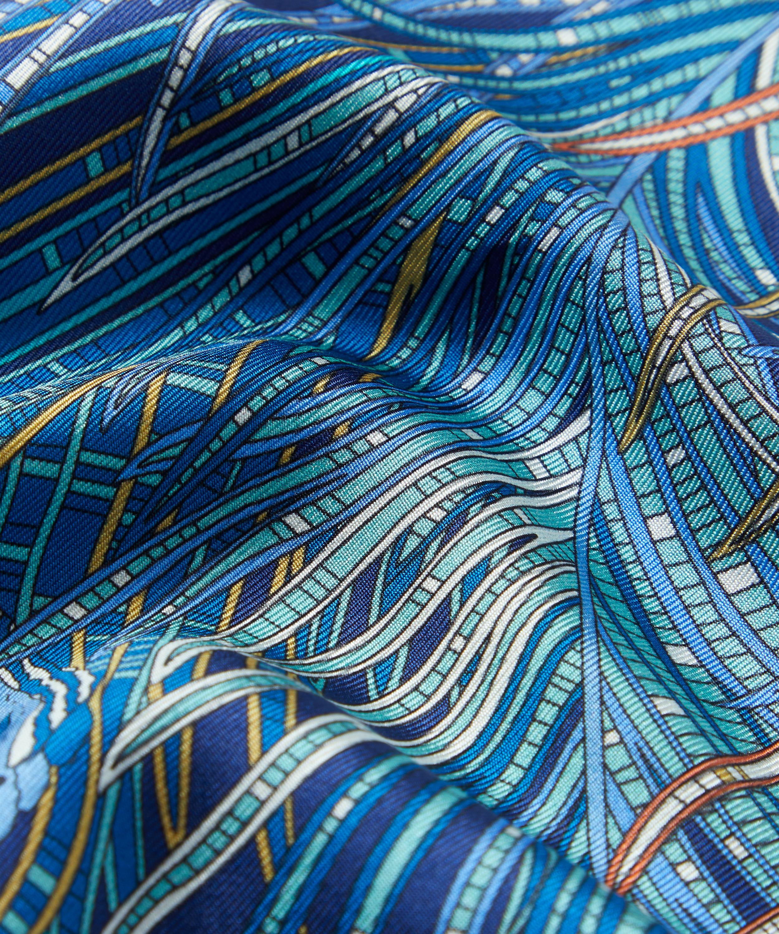 Liberty - Hera Silk Twill Pocket Square image number 3