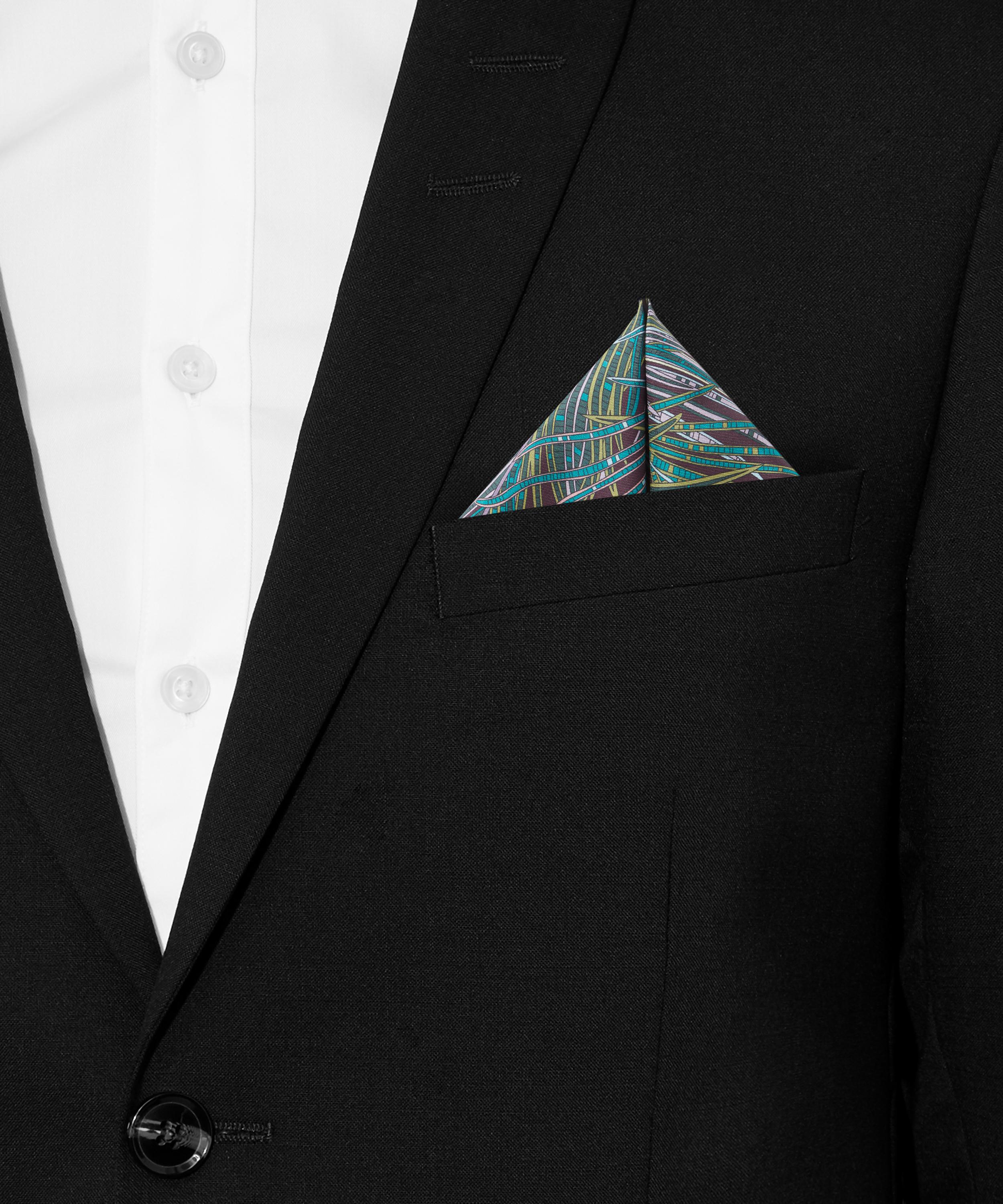 Liberty - Hera Silk Twill Pocket Square image number 1