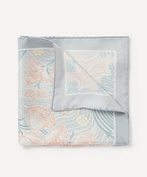 Liberty - Lotus Silk Twill Pocket Square image number null
