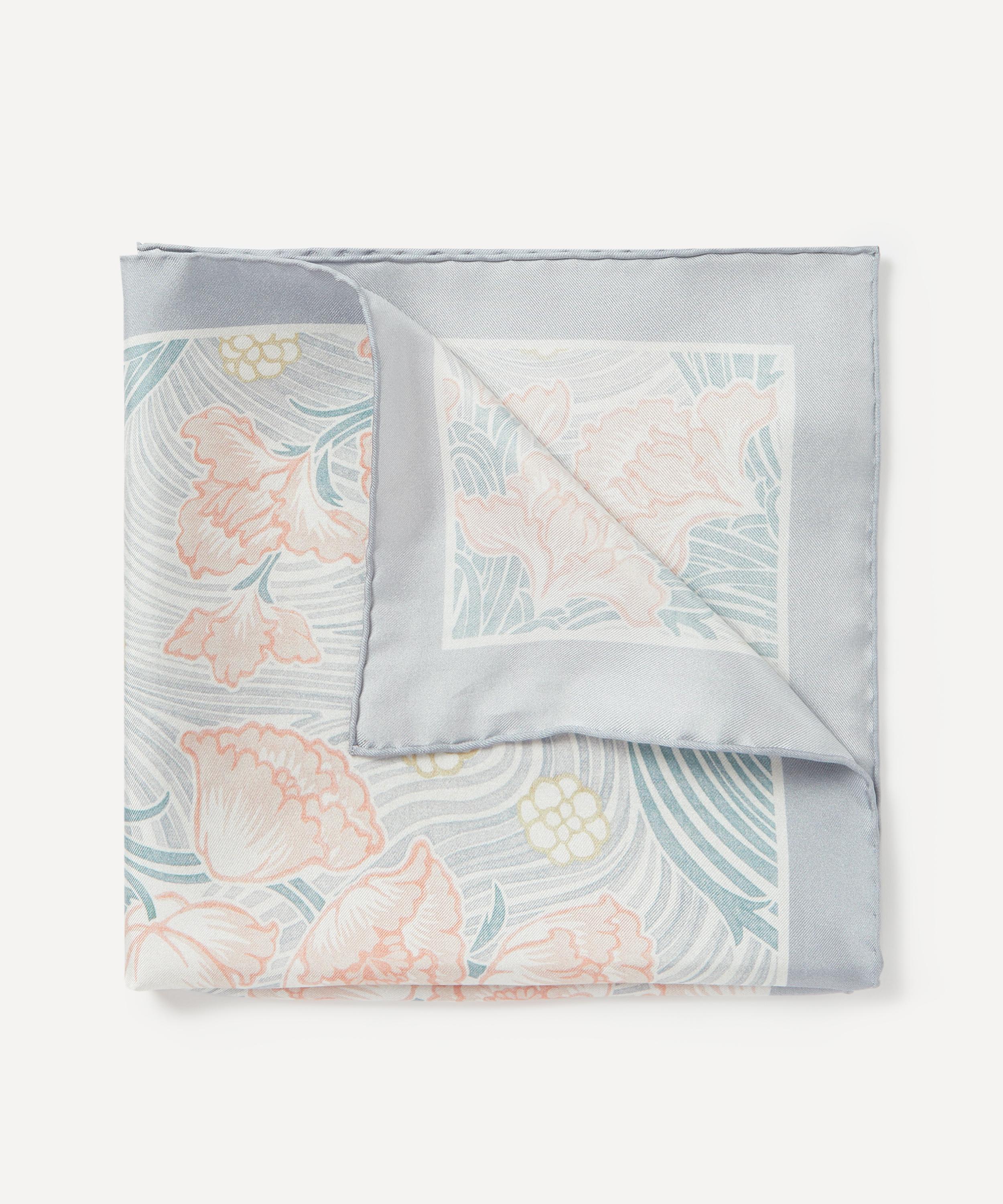 Liberty - Lotus Silk Twill Pocket Square