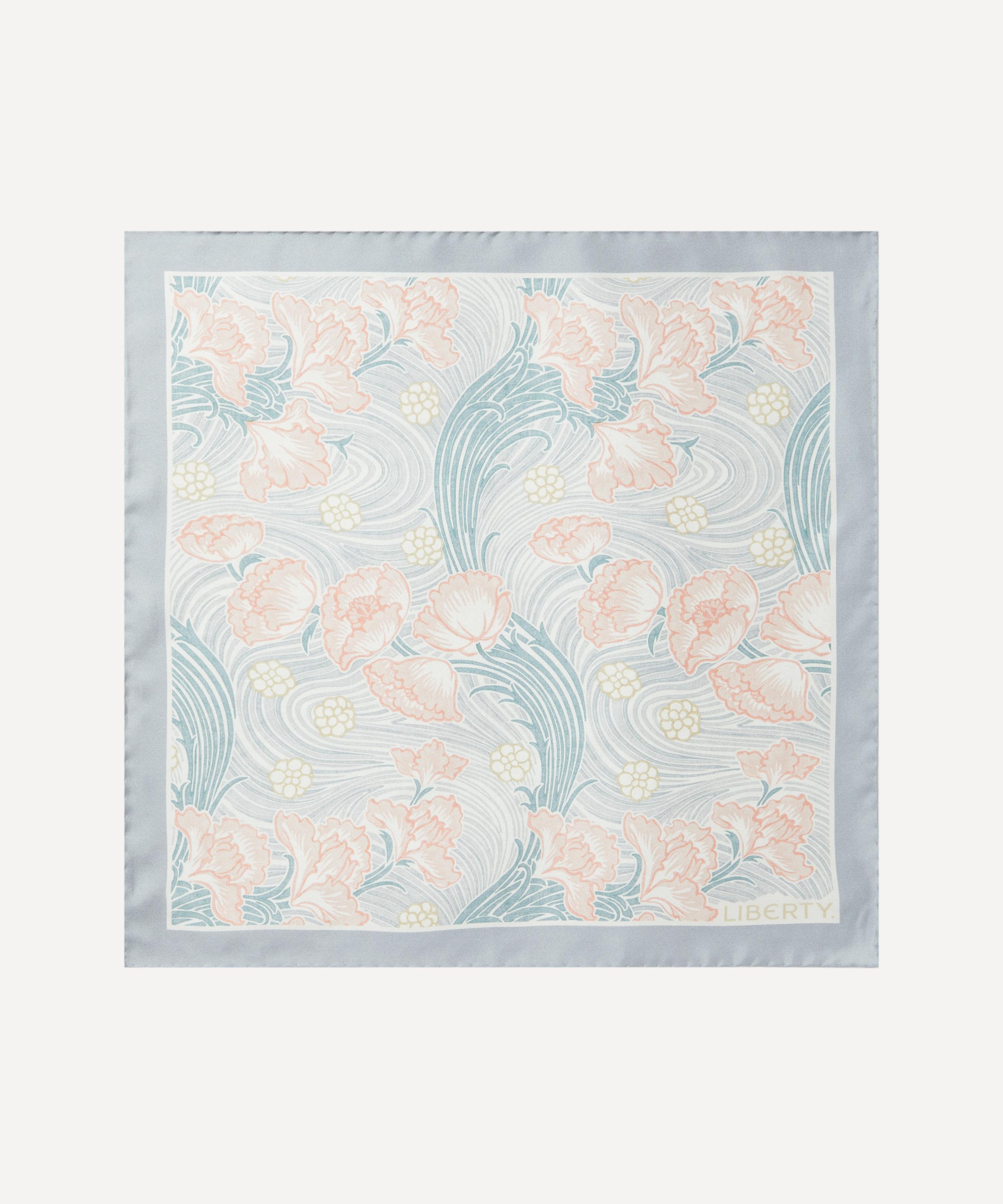 Liberty - Lotus Silk Twill Pocket Square image number 2