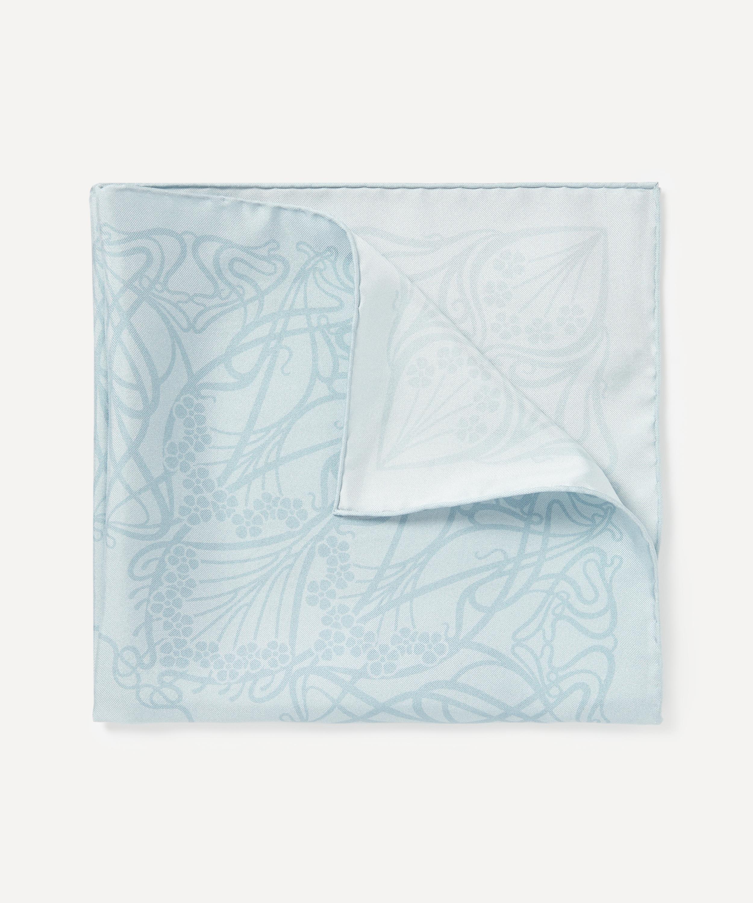 Liberty - Nouveau Ianthe Silk Twill Pocket Square