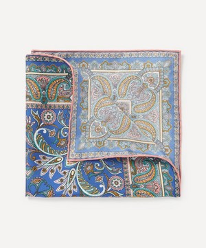 Liberty - Paisley Silk Twill Pocket Square image number 0