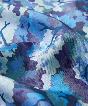 Liberty - Woodland Canopy Silk Twill Pocket Square image number 3