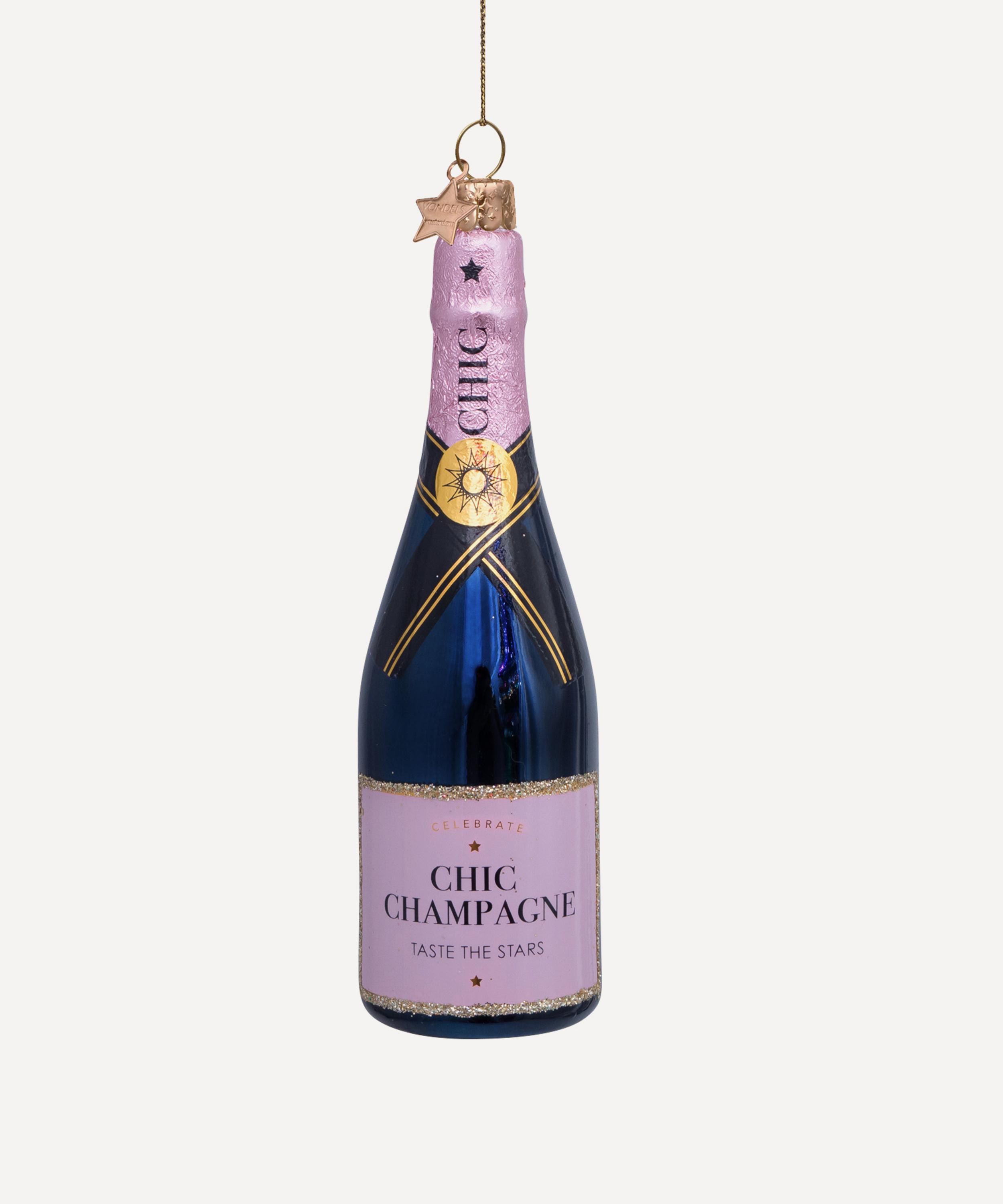 Christmas - Pink Champagne Ornament image number 0