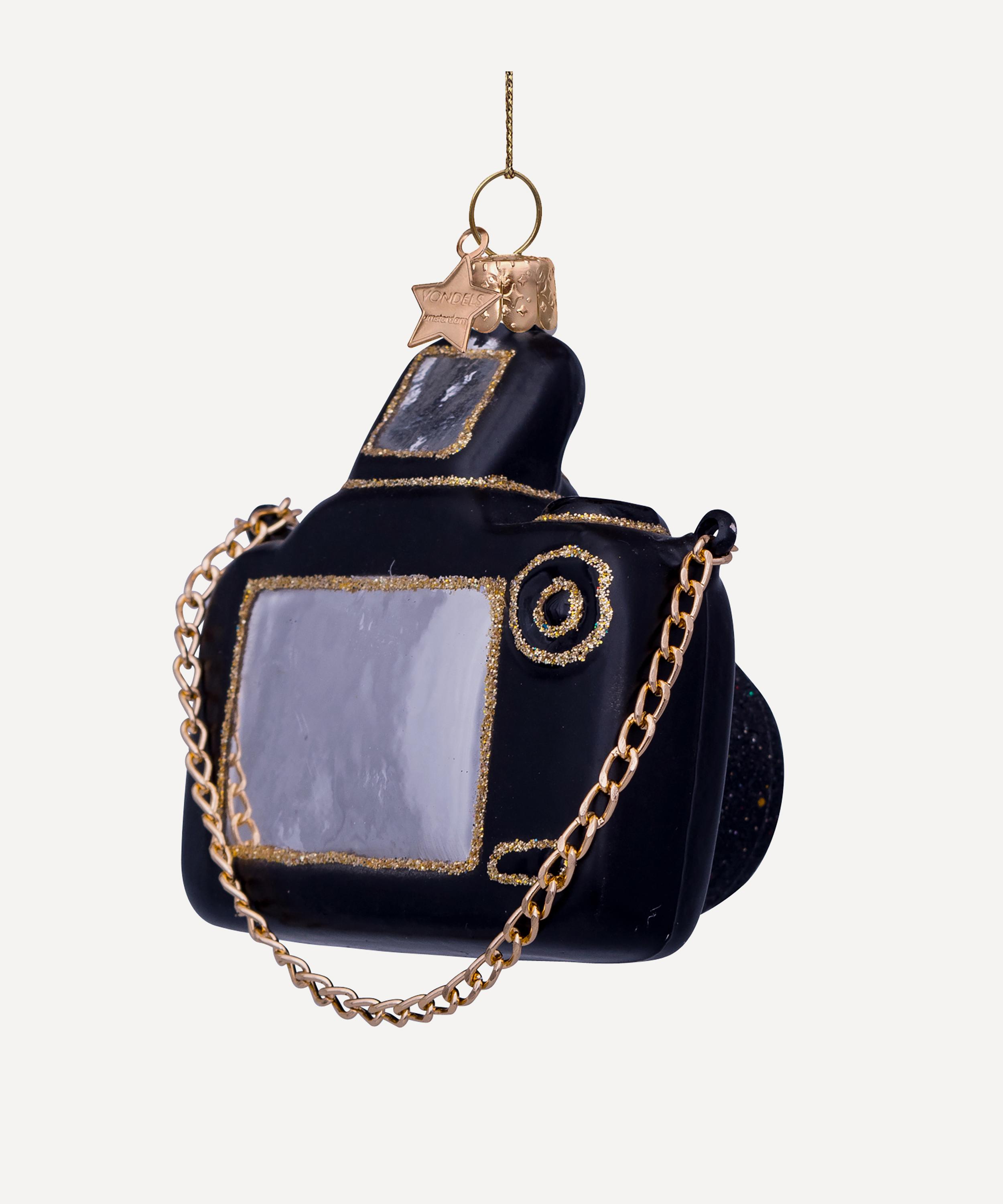 Christmas - Camera Glass Tree Ornament image number 3