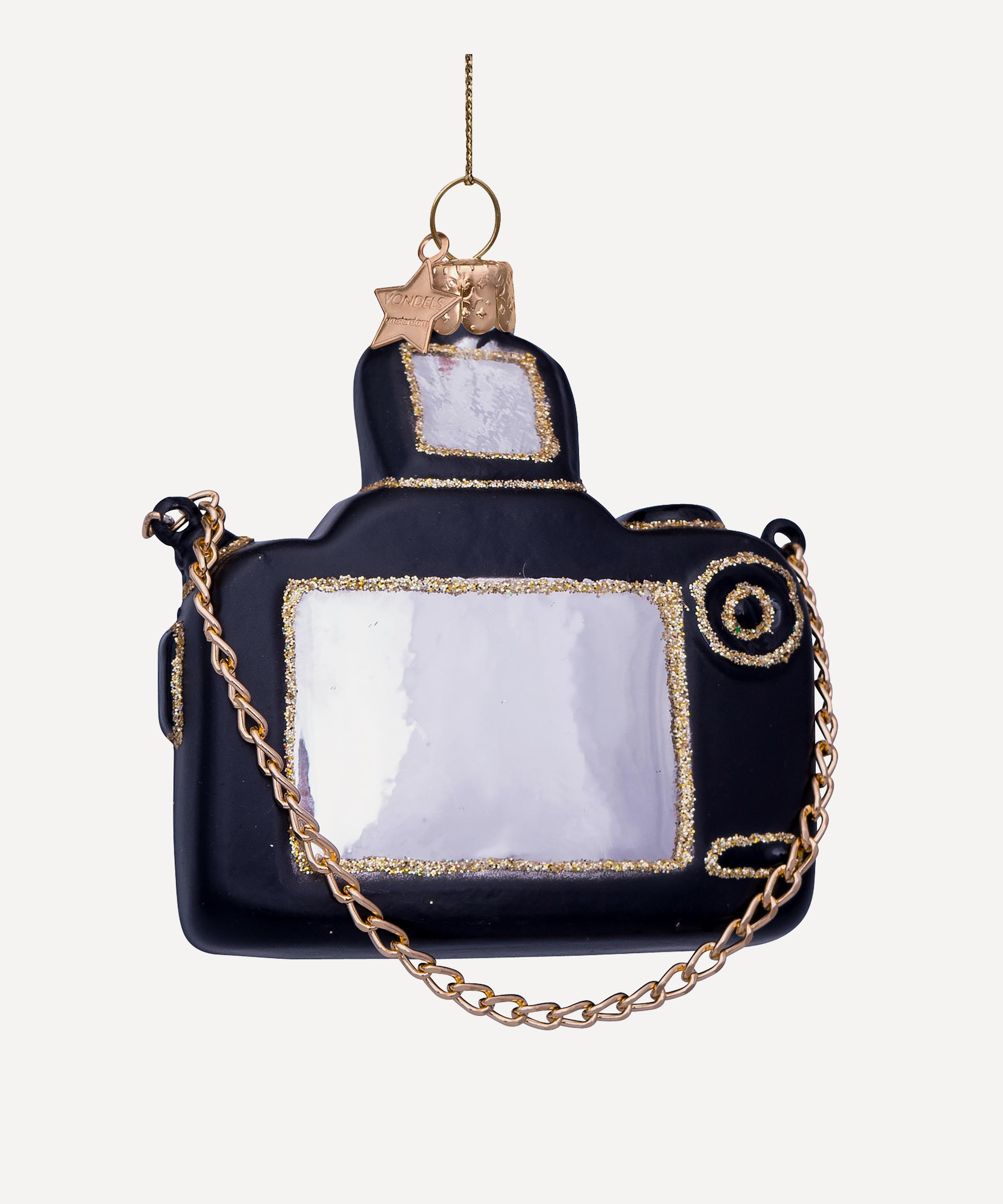 Christmas - Camera Glass Tree Ornament image number 4
