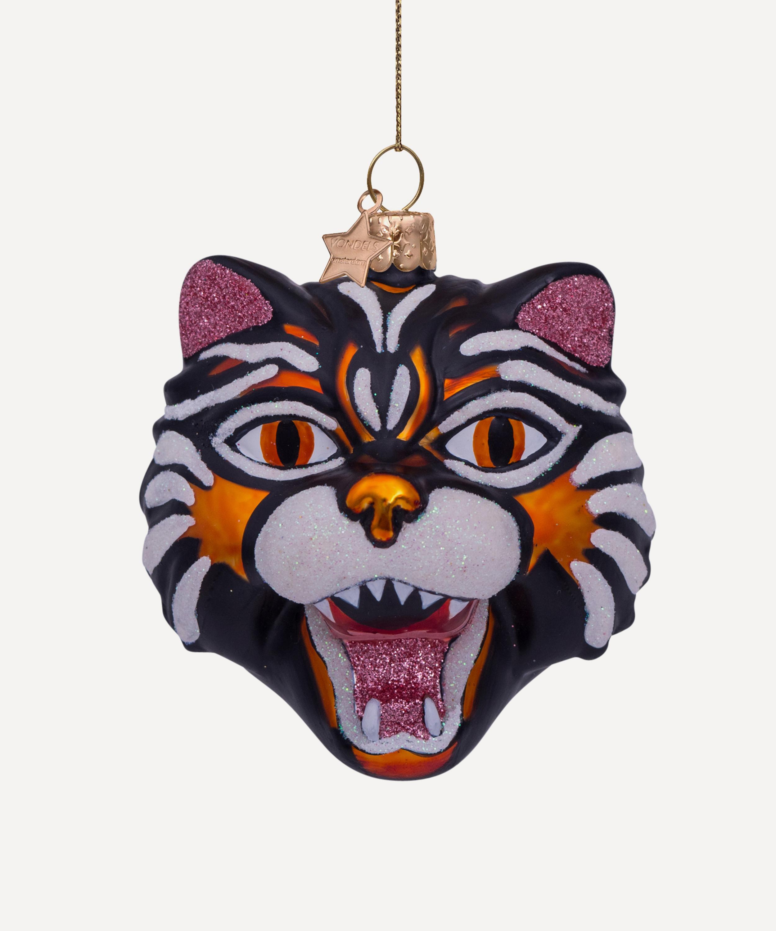 Christmas - Tiger Head Ornament image number 0