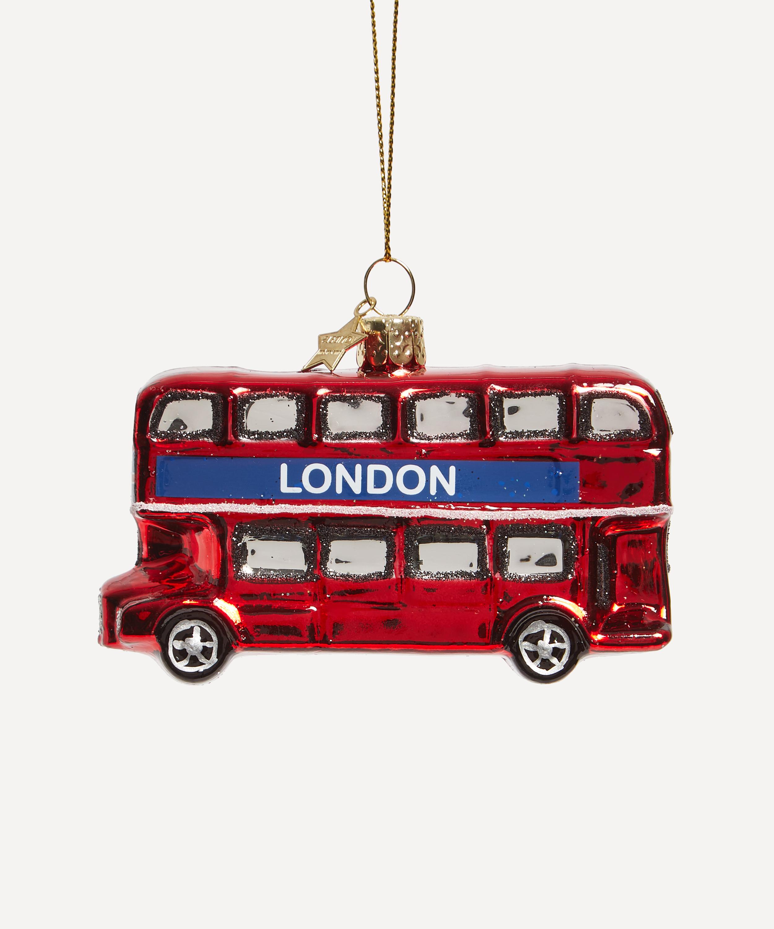 Christmas - London Bus Ornament image number 0